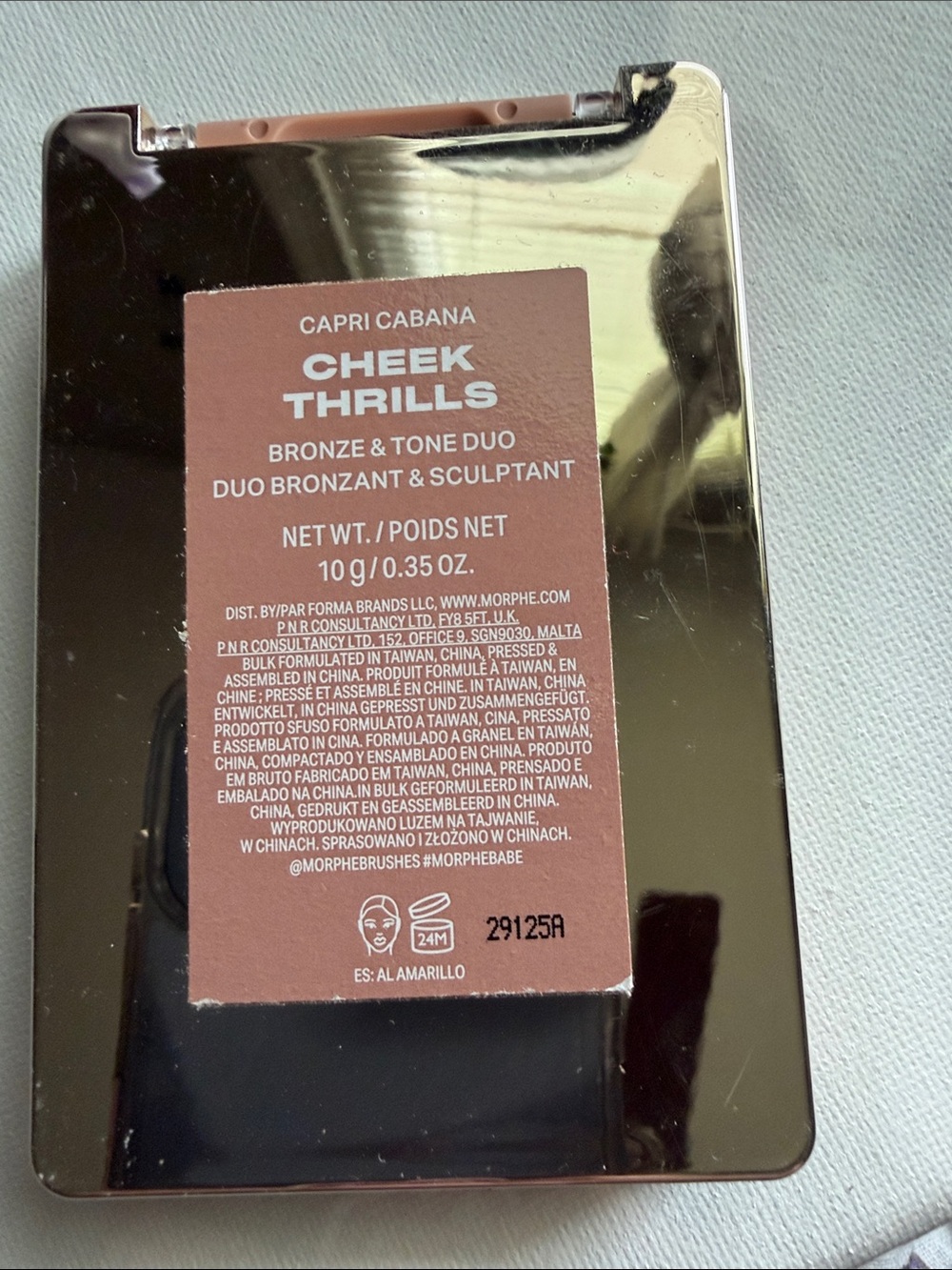 Morphe cheek thrills duo bronzant and scupltant